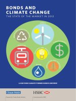 BONDS AND CLIMATE CHANGE THE STATE OF THE MARKET IN 2012 pdf