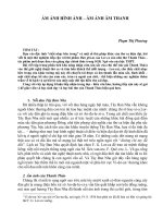 ÁM ẢNH HÌNH ẢNH – ÁM ẢNH ÂM THANH -  ĐÀN GHITA CỦA LORCA