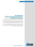 How Application Performance Management Solutions Provide Security Forensics pptx