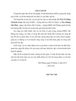 Thiết kế hệ thống xử lý nước thải sinh hoạt của khu chung cư