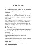 Chơi mà học doc