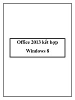 Office 2013 kết hợp Windows 8 potx