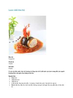 Lươn nhồi tôm thịt pdf