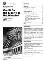Credit for the Elderly or the Disabled For use in preparing 2012 Returns docx