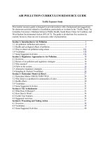 AIR POLLUTION CURRICULUM RESOURCE GUIDE pptx