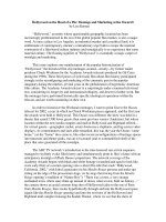 Hollywood on the Head of a Pin: Montage and Marketing at the Oscars® docx