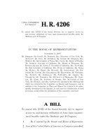 IN THE HOUSE OF REPRESENTATIVES pptx