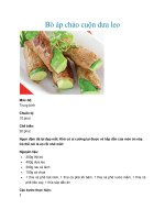 Bò áp chảo cuộn dưa leo potx