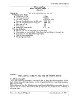 đồ án điện cơ_ thiết kế hệ truyền động cho cầu trục 90 tấn.mô phỏng đặc tính động, tĩnh trên matlab