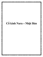 Cổ kính Nara – Nhật Bản pdf