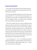 KIM LOẠI NÀO NHẸ NHẤT? pptx