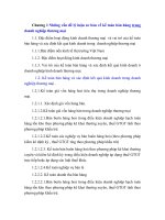 Những vấn đề lý luận cơ bản về kế toán bán hàng trong doanh nghiệp thương mại chương 1 pdf