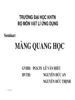 màng quang học