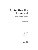 Protecting the Homeland Insights from Army Wargames Richard Brennan docx
