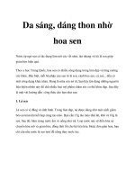Da sáng, dáng thon nhờ hoa sen pptx