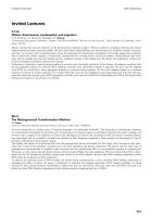 Báo cáo khoa học:Invited Lectures docx