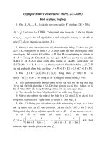 Đề thi toán Olympic Sinh Viên Belarus 2009 pot