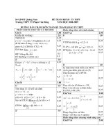 Đề Thi Thử Đại Học Toán 2013 - Đề 33 doc