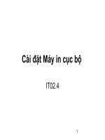 Cài đặt Máy in cục bộ pptx