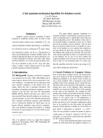 A fast quantum mechanical algorithm for database search pptx