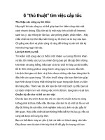 6 “thủ thuật” tìm việc cấp tốc ppt