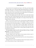 kế toán tập hợp chi phí sản xuất và tính giá thành tại công ty cổ phần hương sen