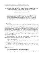 NGHIÊN CỨU SINH TRƯỞNG VÀ DINH DƯỠNG CỦA CÁ ĐỤC SILLAGO SIHAMA (FORSSKAL, 1775) Ở VÙNG VEN BIỂN QUẢNG TRỊ potx