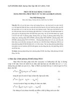 PHÂN TÍCH DAO ĐỘNG TẤM DÀY BẰNG PHƯƠNG PHÁP PHẦN TỬ TỰ DO GALERKIN (EFGM) potx