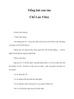 Tiếng hát con tàu Chế Lan Viên pptx