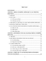 Nghiên cứu xây dựng mô hình hãm động năng động cơ dị bộ ba giai đoạn có hiệu suất cao