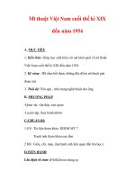 Mĩ thuật Việt Nam cuối thế kỉ XIX đến năm 1954 doc