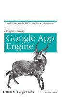 Programming Google App Engine docx