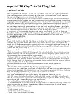 soạn bài “Dế Chọi” của Bồ Tùng Linh