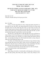 đề thi thực hành-quản trị doanh nghiêp vừa và nhỏ-mã đề thi qtdnvvn-th(17)