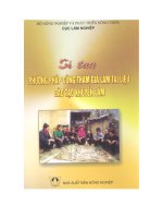 Sổ tay phương pháp cùng tham gia làm tài liệu đào tạo khuyến lâm doc