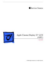 Apple Cinema Display 22
