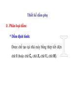 Thiết kế dầm phụ potx