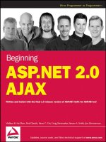 wrox press beginning asp.net 2.0 ajax (2007)