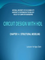 Circuit design with HDL Chapter 4 Structural modeling pdf