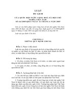 luật du lịch VIỆT NAM 2005