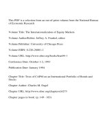 The Internationalization of Equity Markets docx