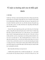 Về một xu hướng mới của từ điển giải thích ppt