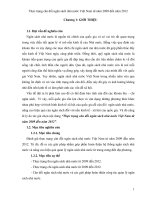 thực trạng cân đối ngân sách nhà nước việt nam từ năm 2009 đến năm 2012