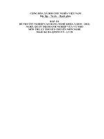 đáp án đề thi lý thuyết-quản trị doanh nghiêp vừa và nhỏ-mã đề thi qtdnvvn-th(28)