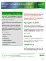 Work Smart: Protecting Data with Windows 8 BitLocker docx