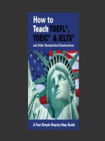 How to Teach  TOEFL® TOEIC® IELTS®  and Other Standardized Examinations  ppt
