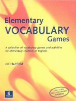 elementary vocabulary games