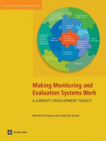 making monitoring and evaluation systems work ppt