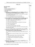 Đánh giá công tác lập báo cáo hiện trạng môi trường miền bắc Việt Nam