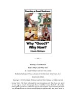 Running a Good Business doc